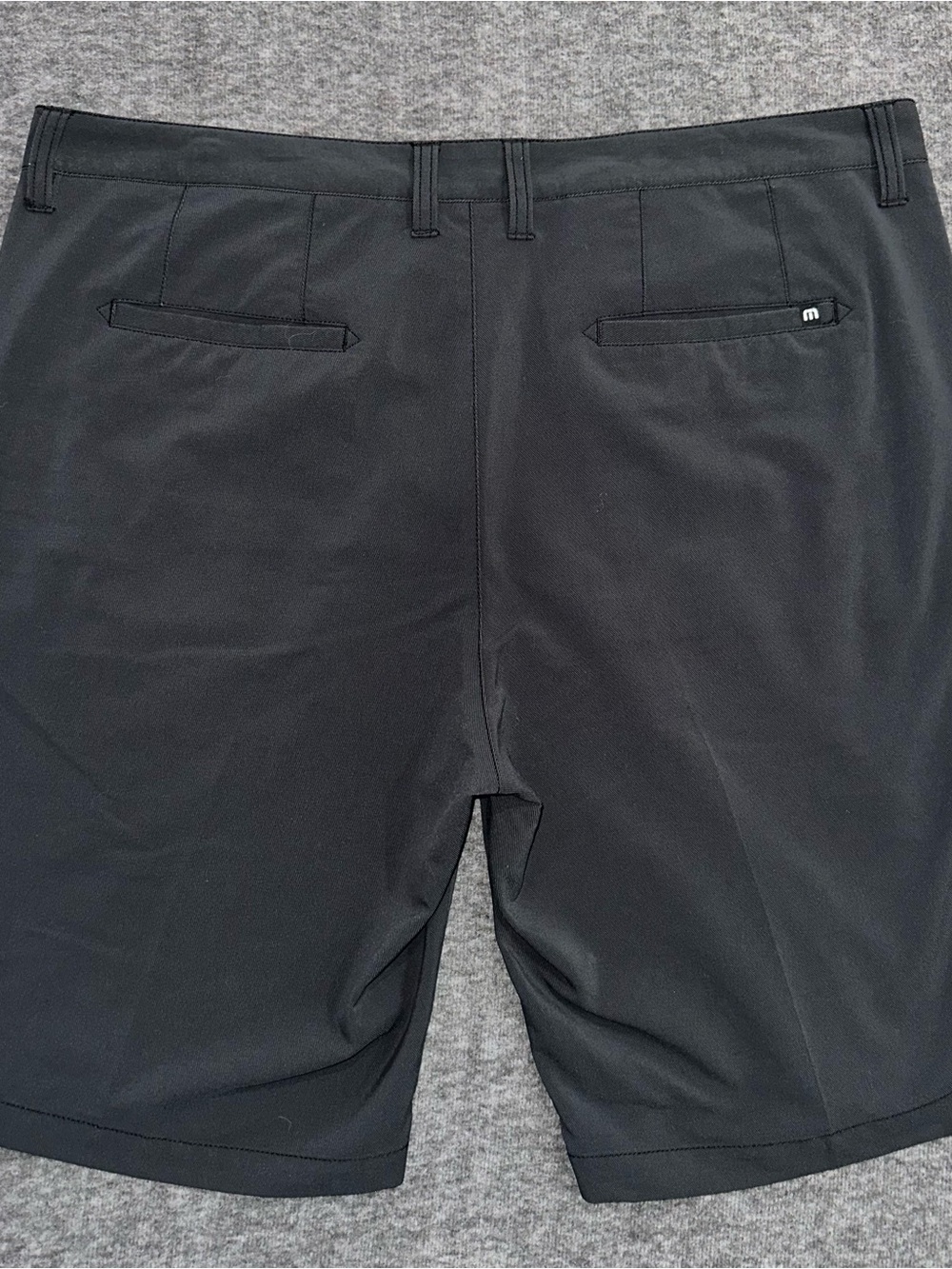 TravisMathew Golf Shorts Mens Black Performance Chino Casual Stretch 42 - Picture 5 of 5